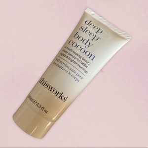 New this works deep sleep body cocoon lotion